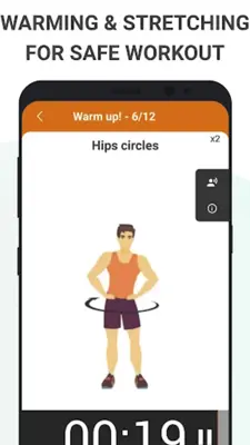 Home workouts BeStronger android App screenshot 0