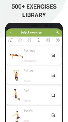 Home workouts BeStronger android App screenshot 7