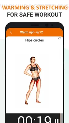 Home workouts BeStronger android App screenshot 8